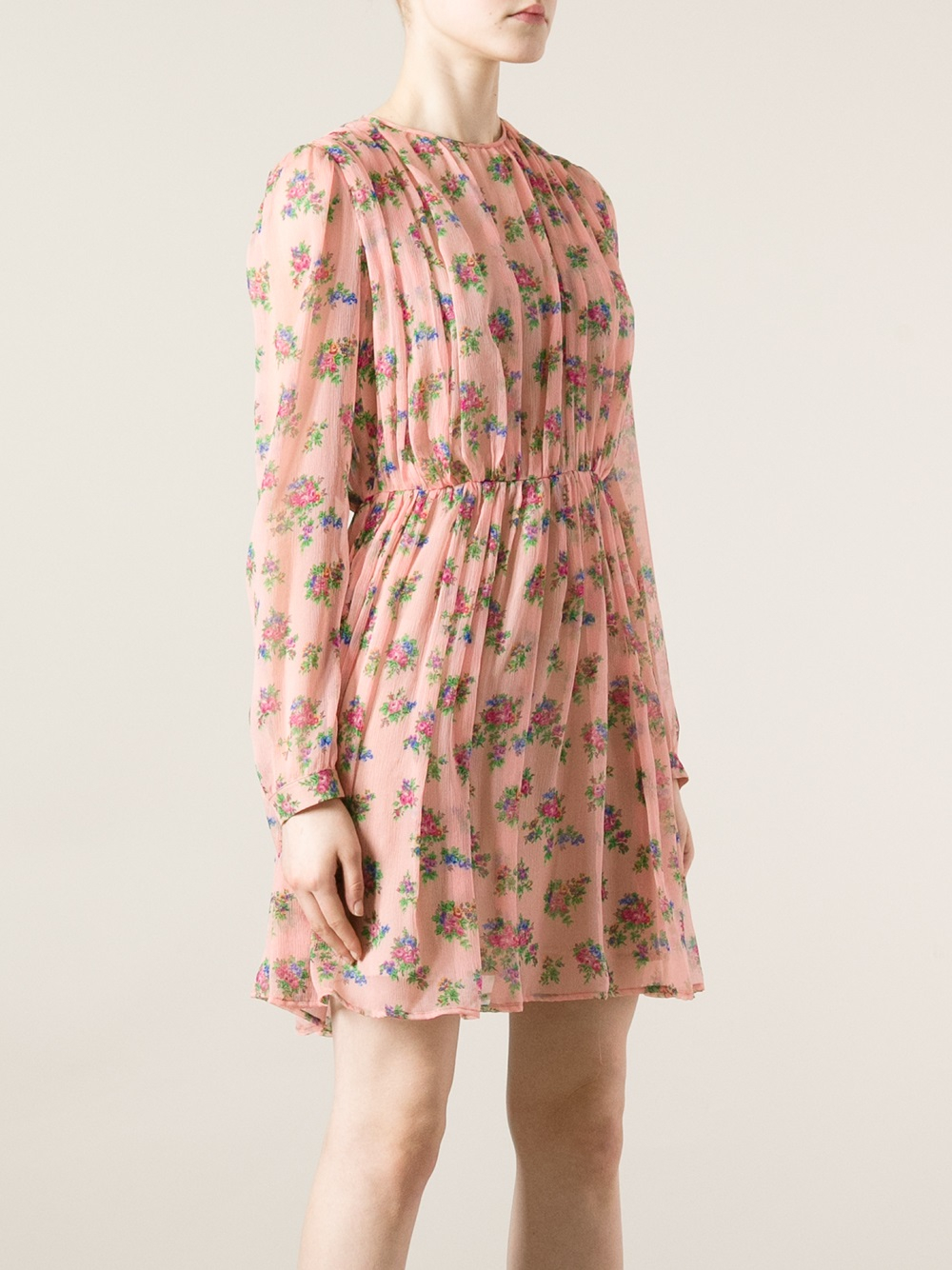 Floral Chiffon Dress