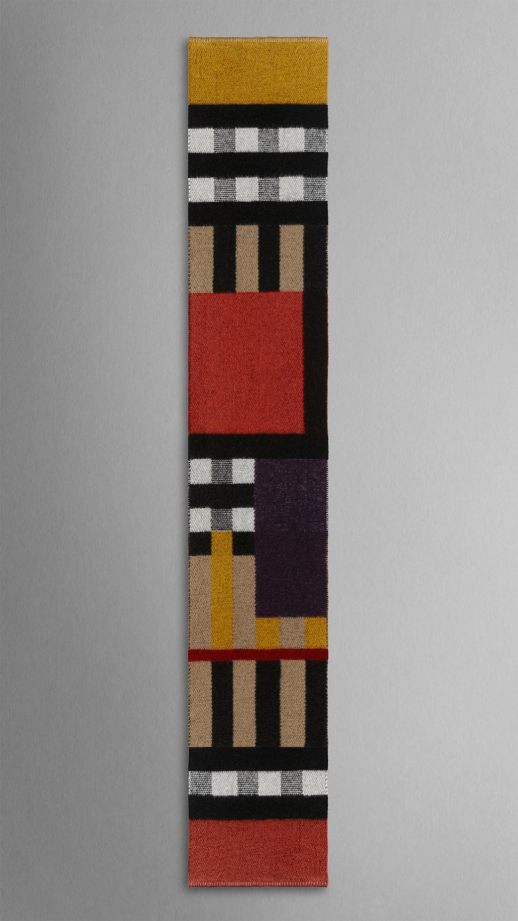 burberry colour block scarf