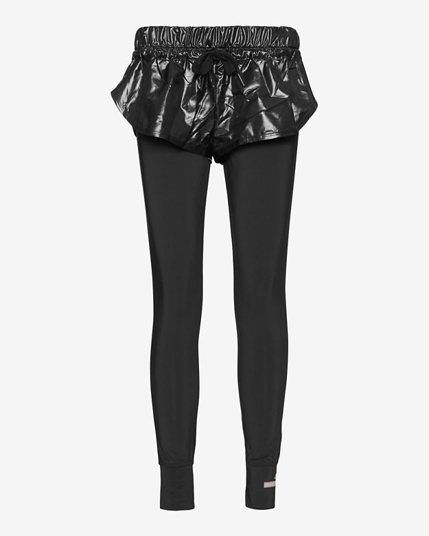 shorts over joggers