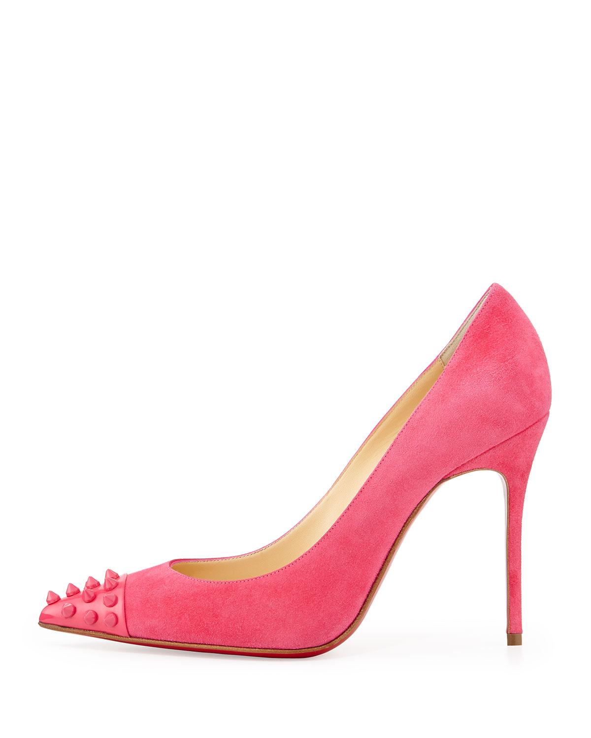 pumps with colored soles