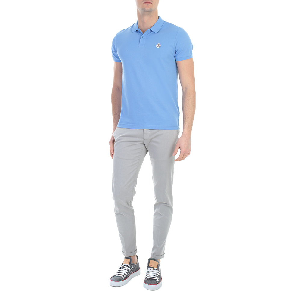 moncler polo shirt light blue moncler polo shirt light blue