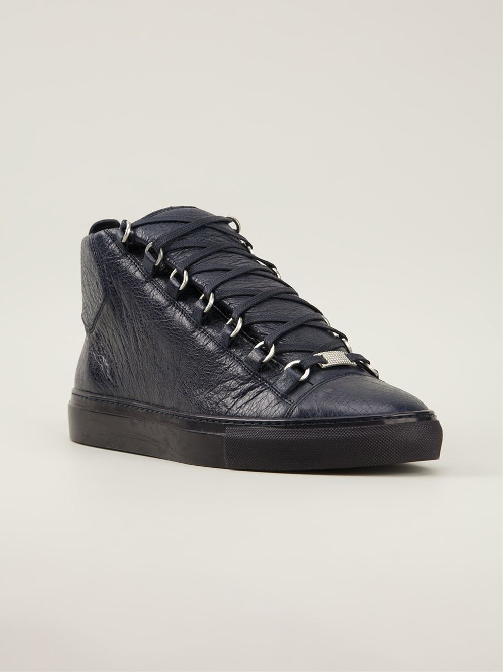 Lyst - Balenciaga Arena Sneakers in Blue for Men