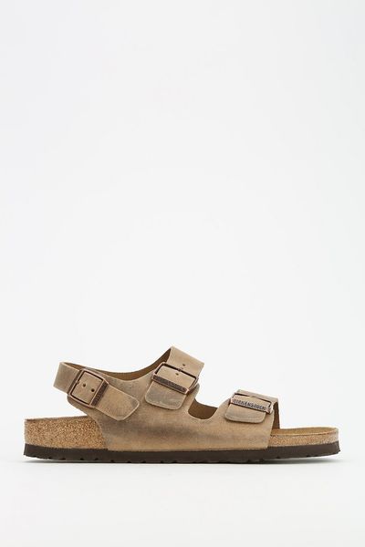 Birkenstock Milano Slingback Sandal in Brown (LIGHT BROWN) | Lyst