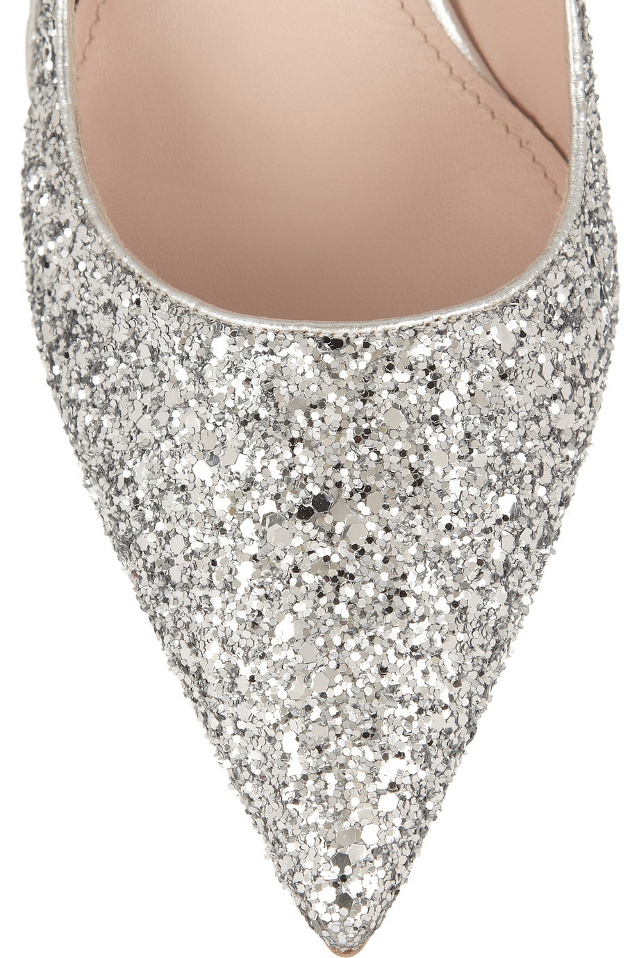miu miu metallic pumps
