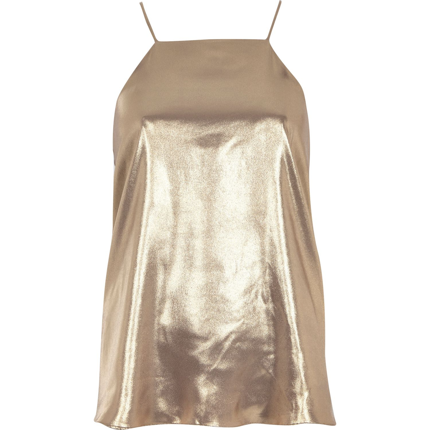 gold camisole top uk