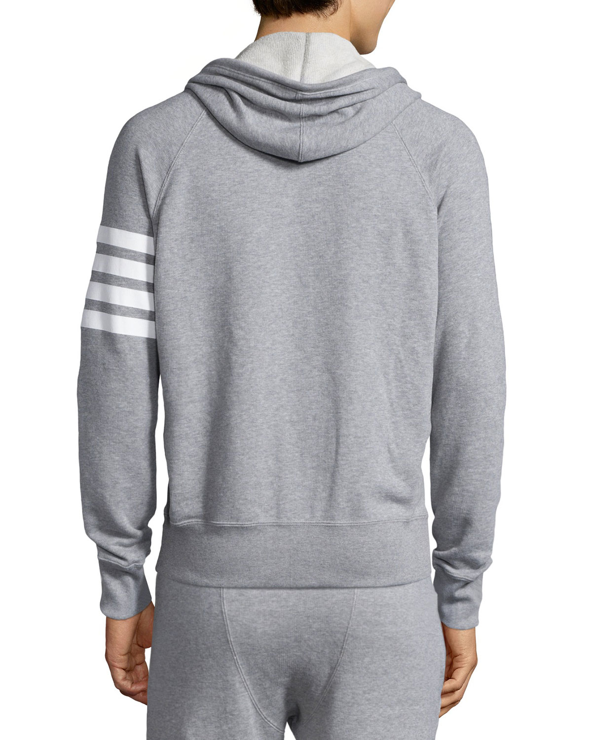 striped zip up hoodie mens