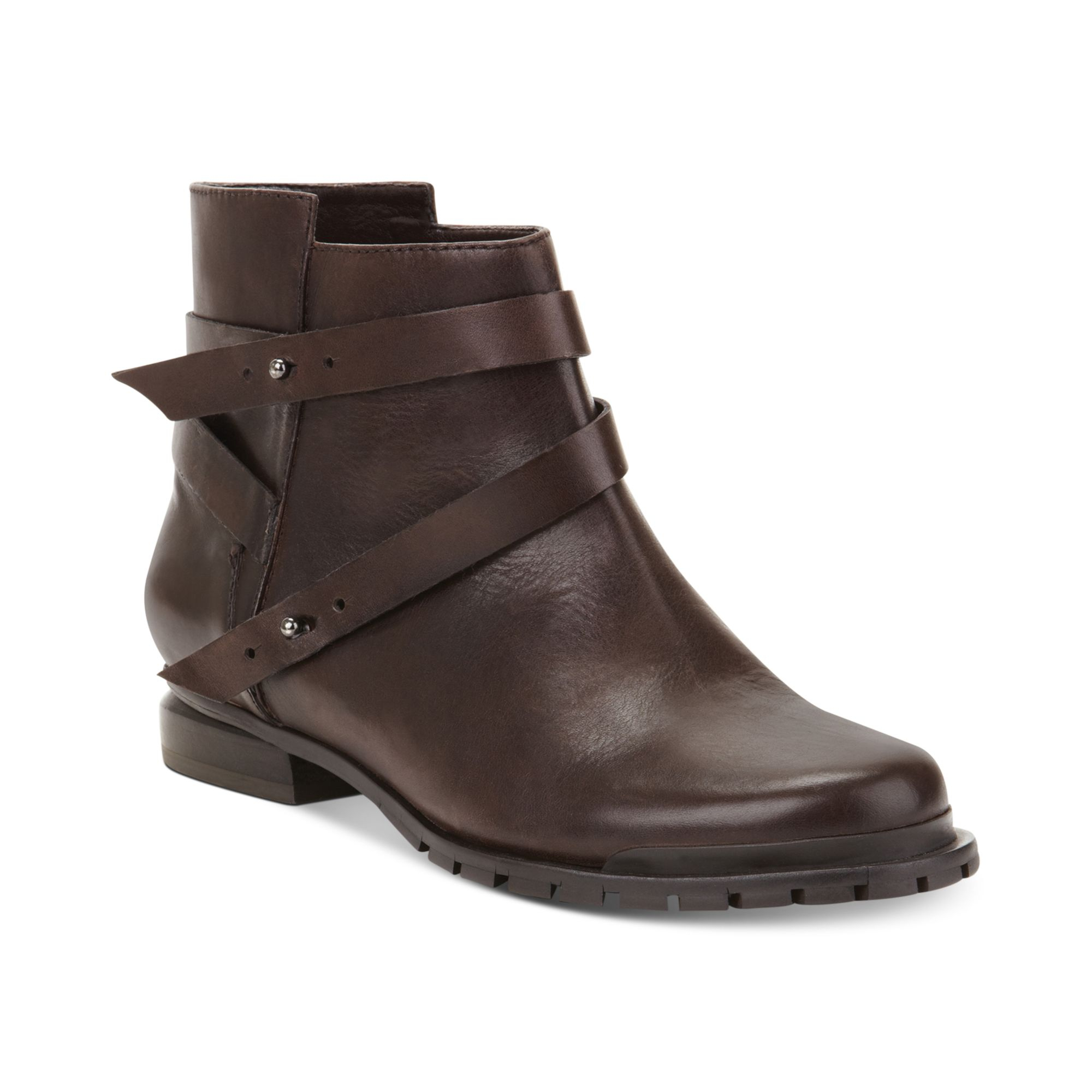 kenneth cole leather booties