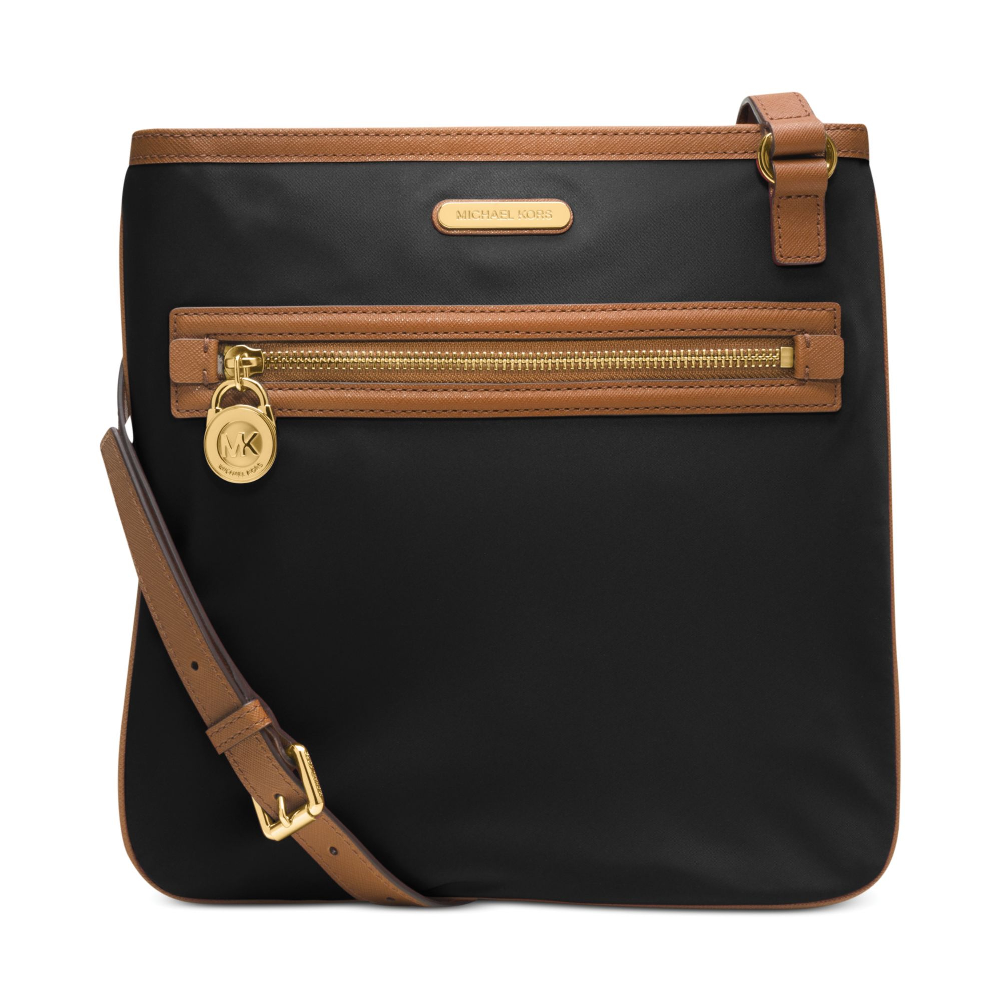 Michael kors Michael Kempton East/West Large Crossbody in Black (Black