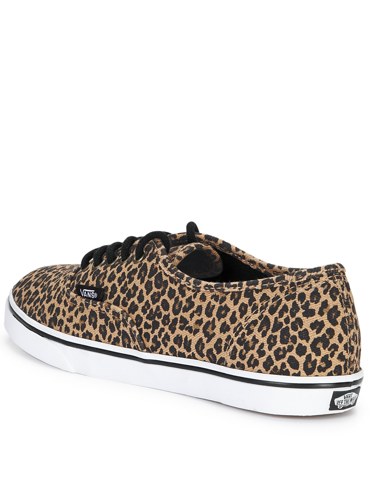 Vans Vans Authentic Lo Pro Animal Print Plimsolls in Animal (leopard) Lyst