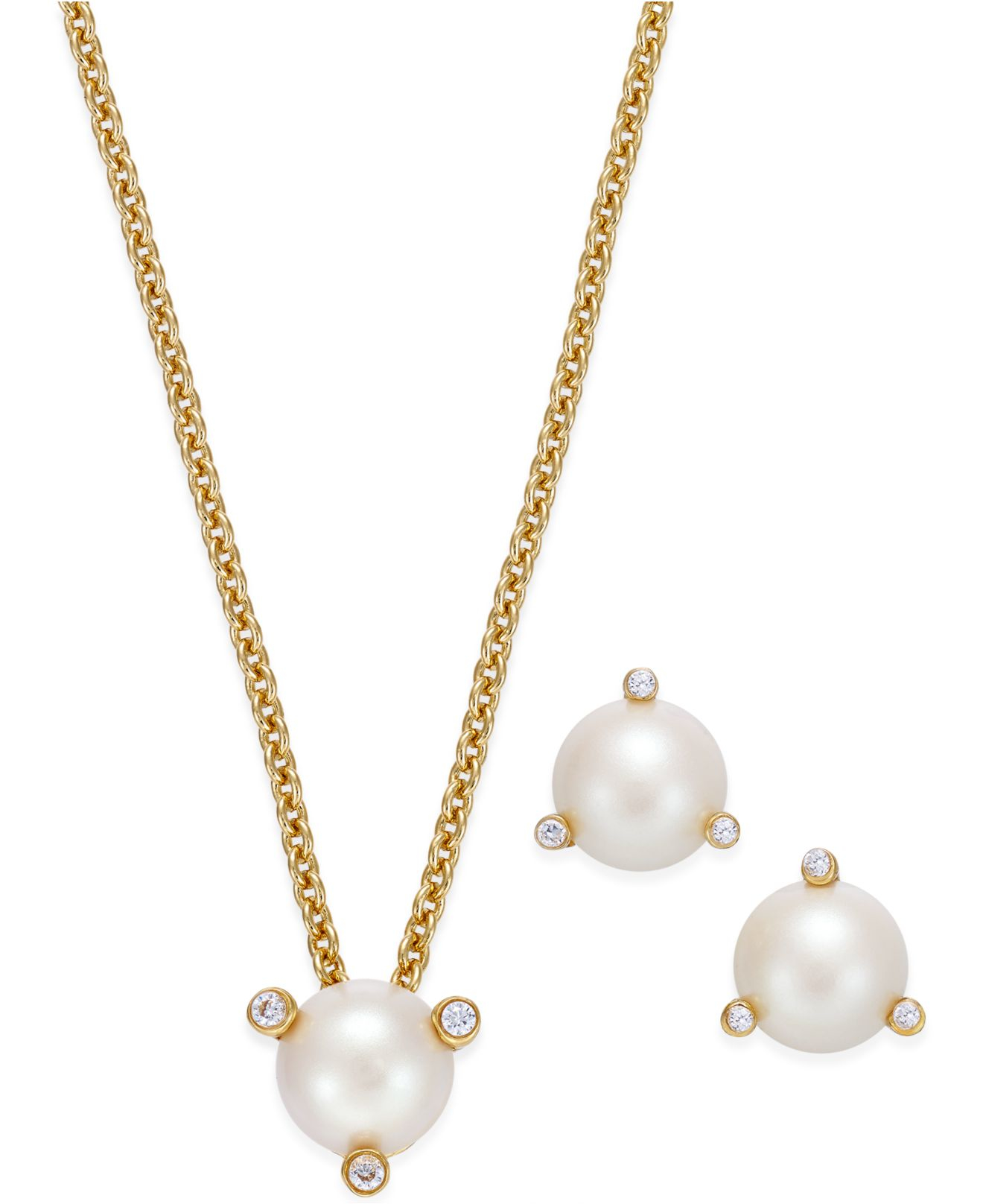 Lyst - Kate Spade New York 14k Gold-plated Imitation Pearl ...