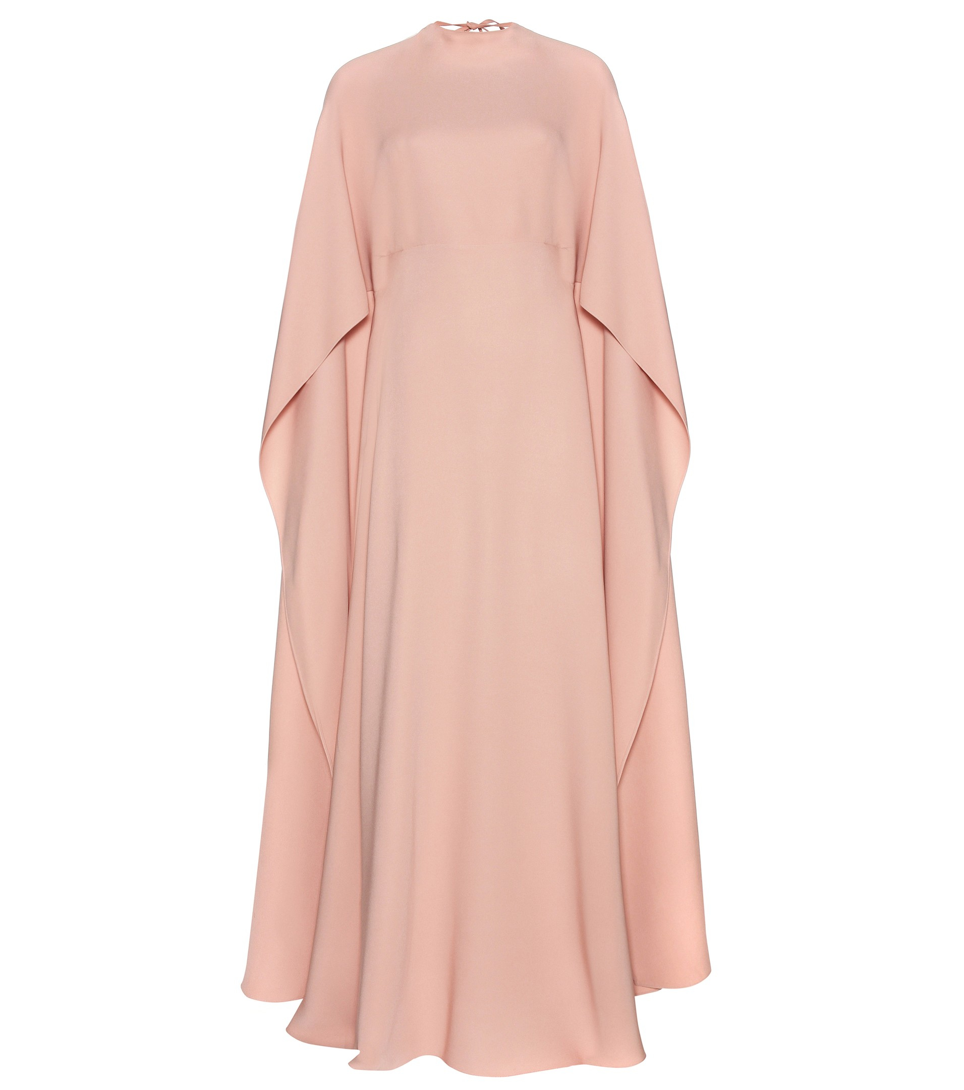 Valentino Silk Dress In Pink Lyst Gallery