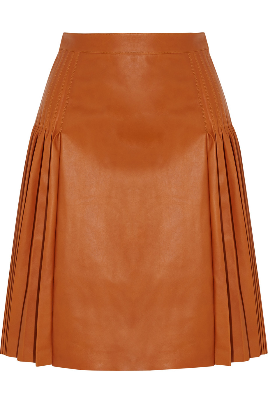 Brown Pleated Skirt Homemad