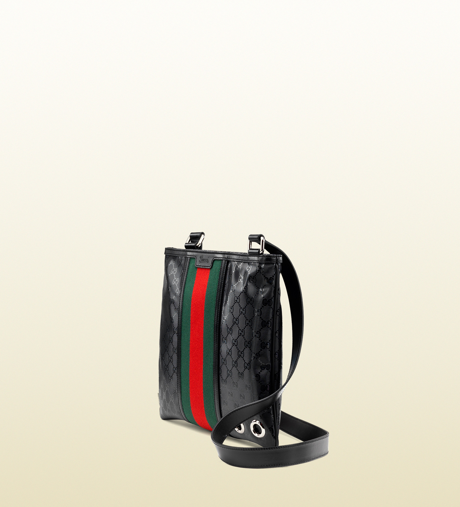 Gucci 500 By Gg Imprimé Messenger Bag in Black for Men | Lyst
