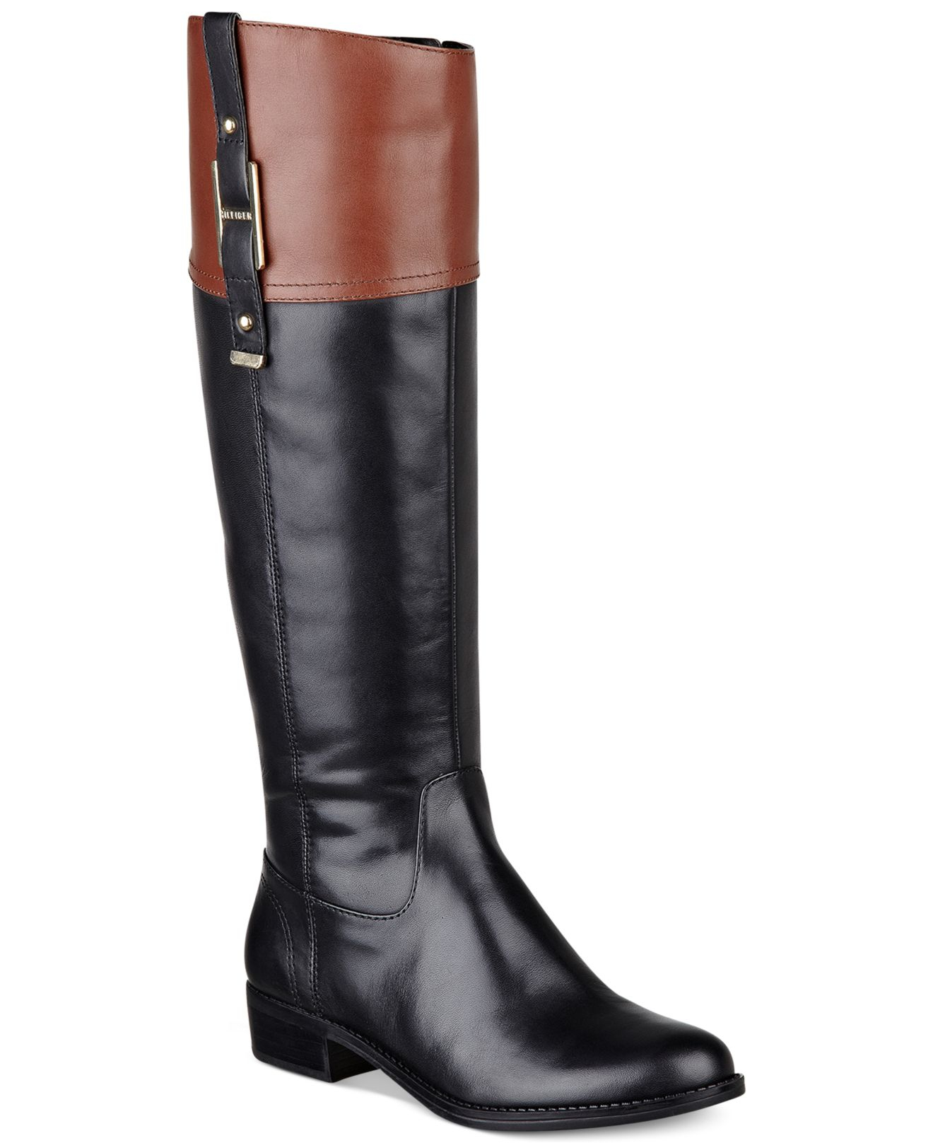 Lyst - Tommy hilfiger Women'S Gibsy Tall Riding Boots in Black