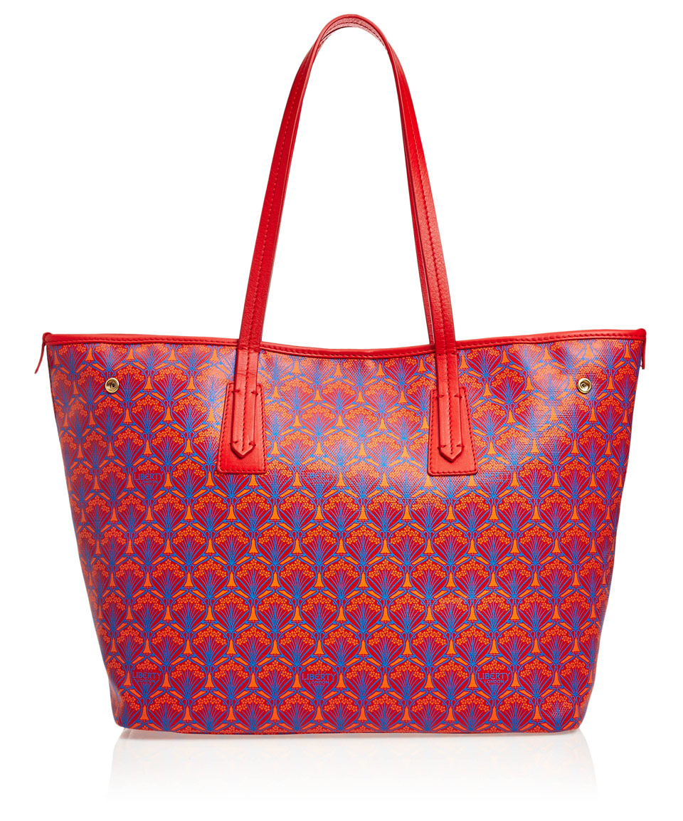 Liberty London Red Little Marlborough Small Tote Bag in Red | Lyst