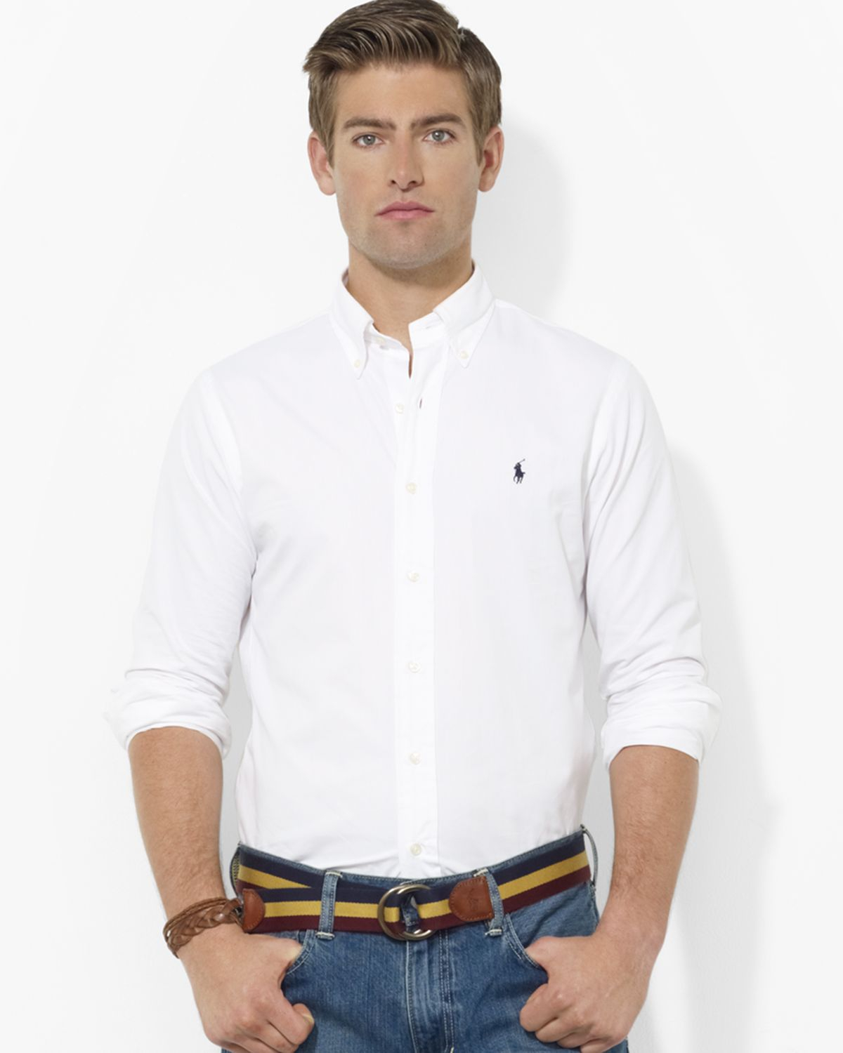 polo custom fit shirt