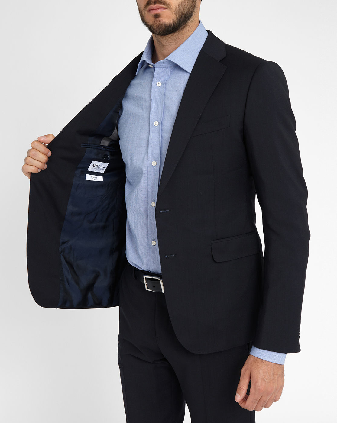 Armani Midnight Blue Drop 8 Suit in Blue for Men | Lyst