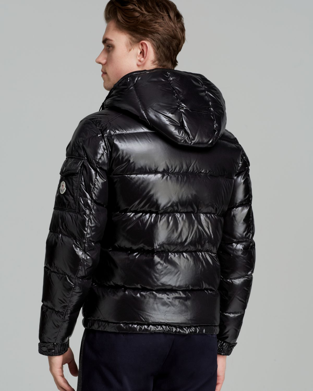moncler black windbreaker moncler black windbreaker