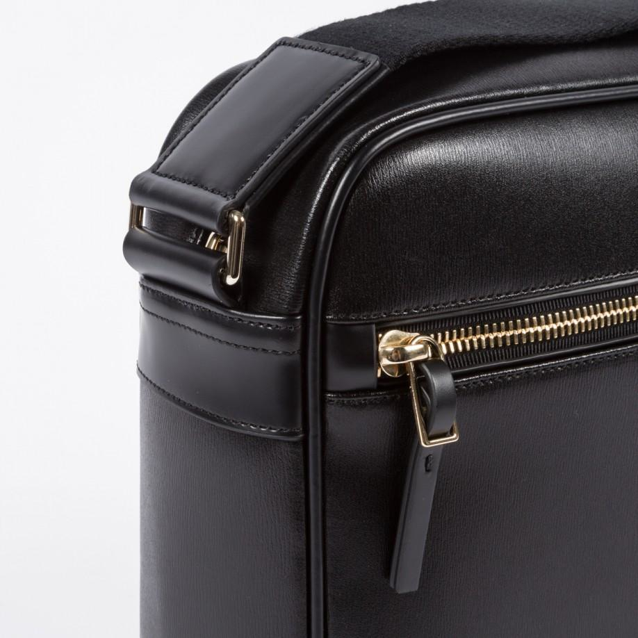 Lyst - Paul Smith City Embossed Leather Cross-Body Bag in Black for Men