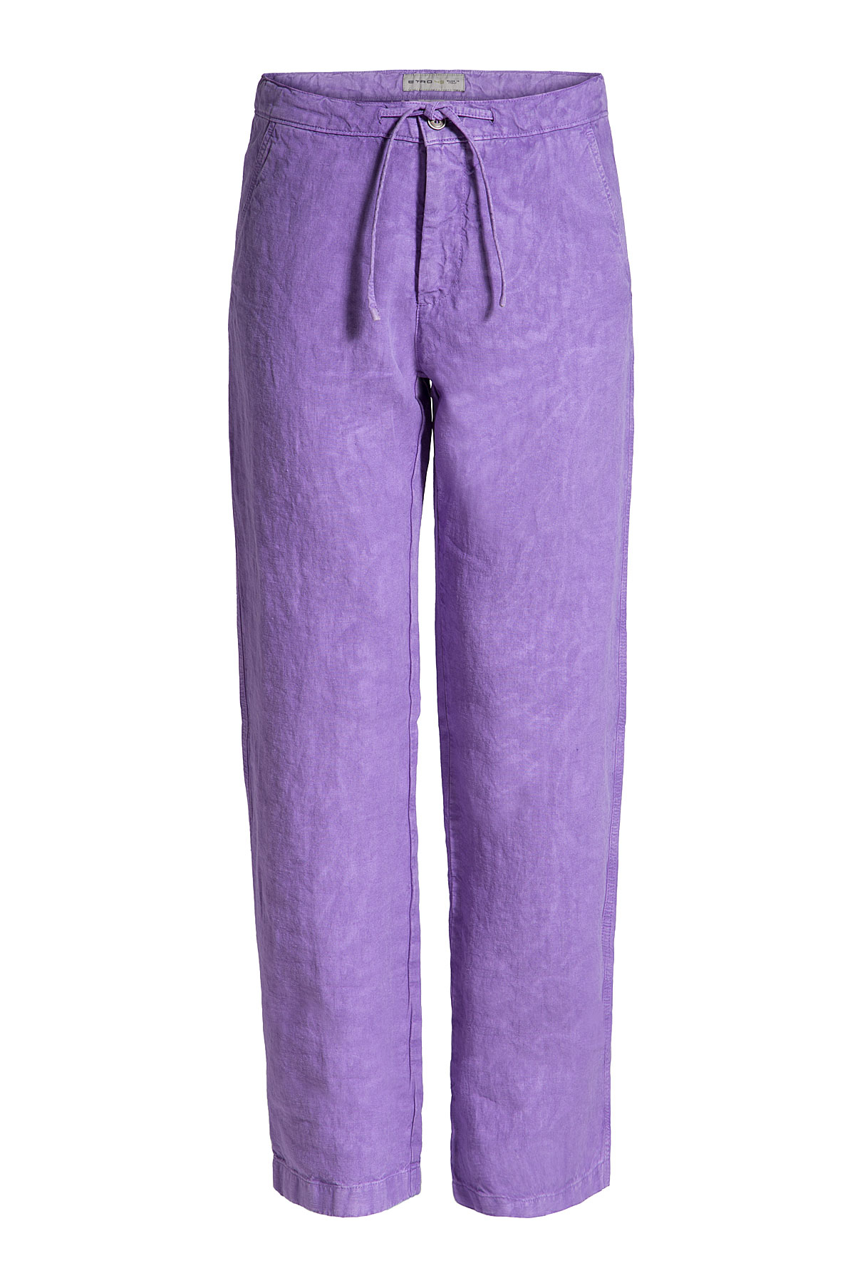 Lyst - Etro Linen Pants - Purple in Purple for Men