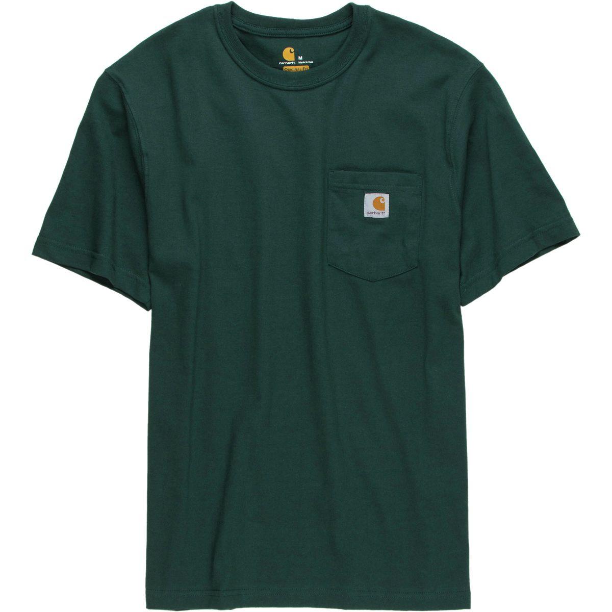 Carhartt Cotton Workwear Pocket Short-sleeve T-shirt in Green for Men ...