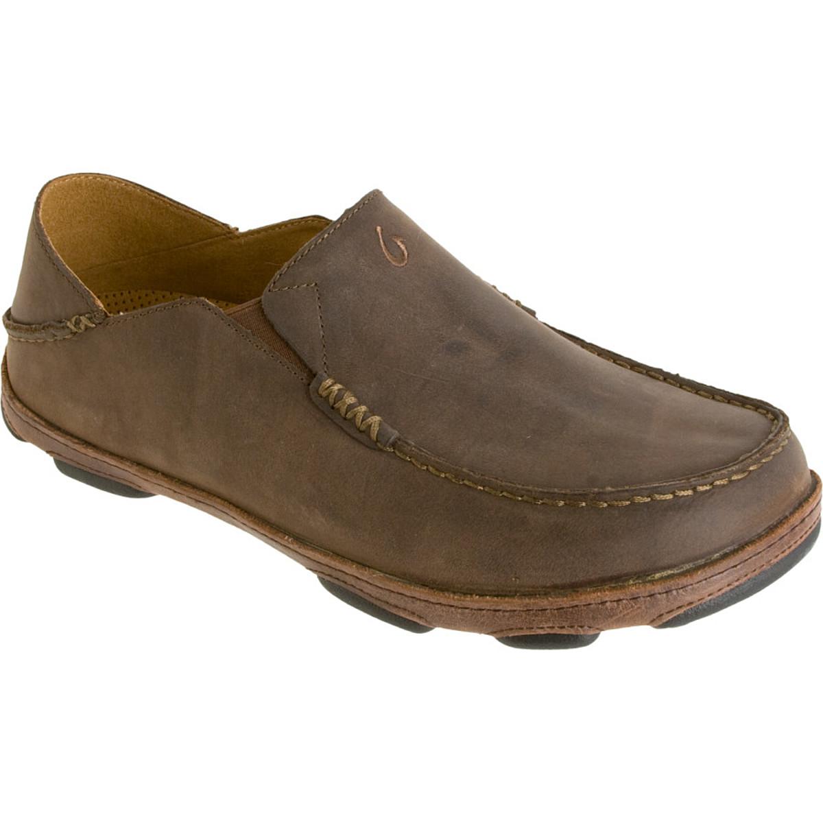 Olukai Leather Moloa Shoe in Brown for Men - Lyst
