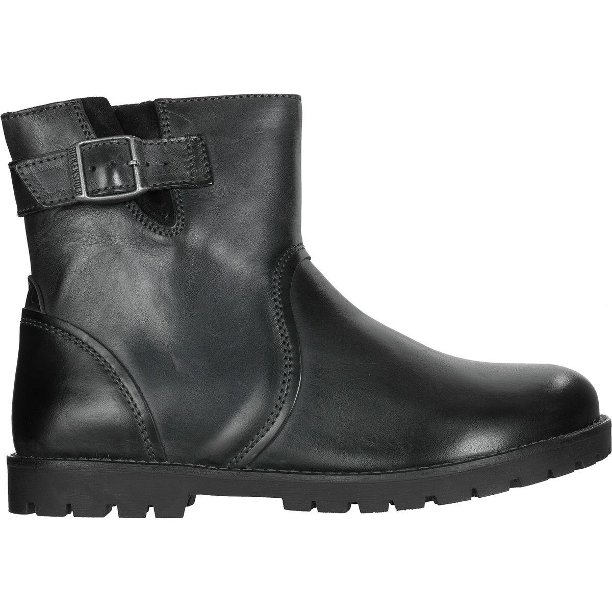 Birkenstock Stowe Leather Boot in Black Leather (Black) Lyst