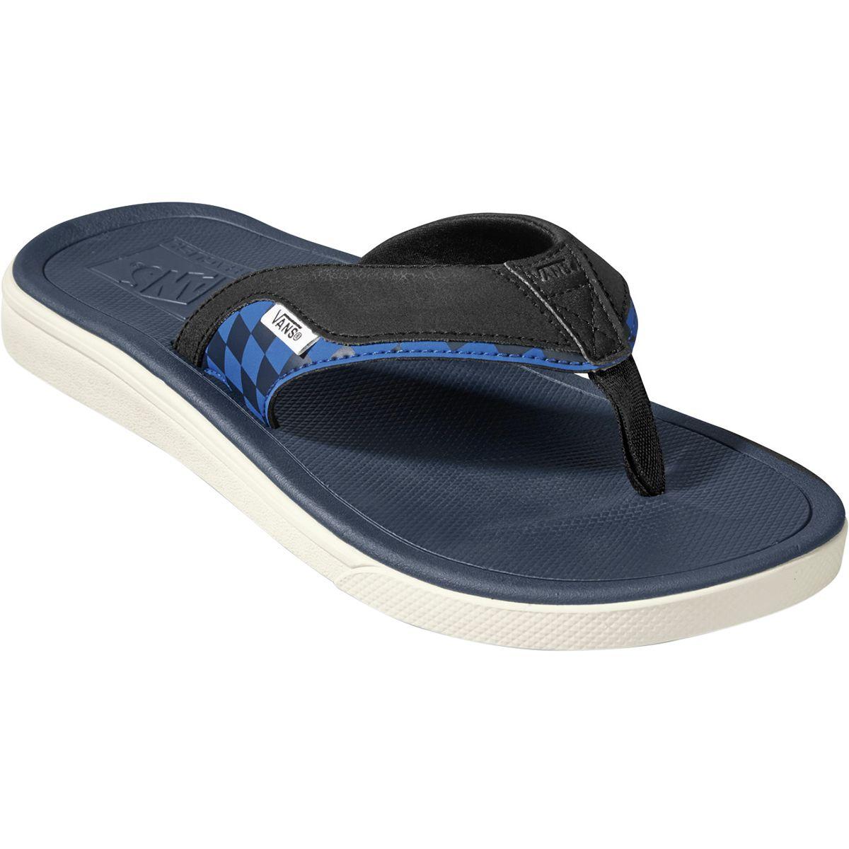 Vans Synthetic Ultrarange V-land Flip Flop in Blue for Men - Lyst