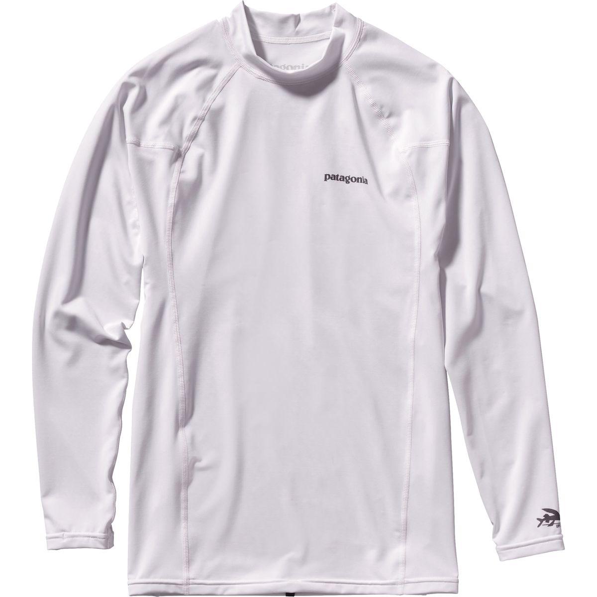 Patagonia Synthetic R0 Long-sleeve Rashguard in Gray for Men - Lyst