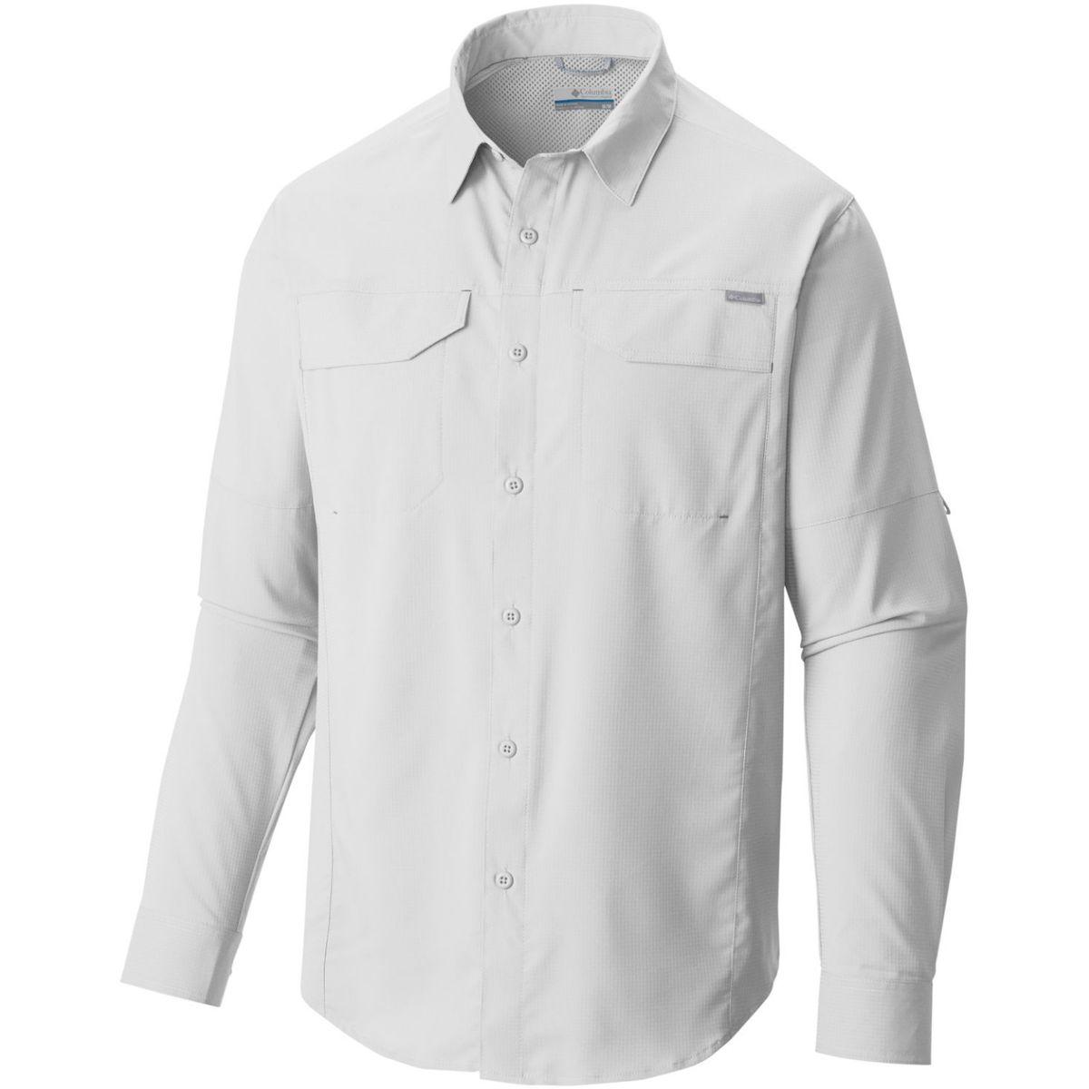 Columbia Silver Ridge Lite Long-sleeve Shirt in White for Men - Lyst