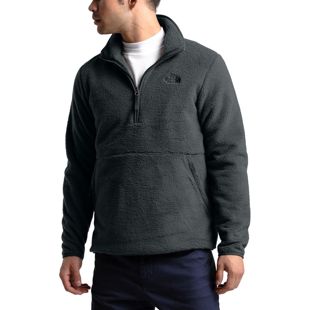 The North Face Synthetic Dunraven Sherpa 1/4-zip Jacket in Asphalt Grey ...