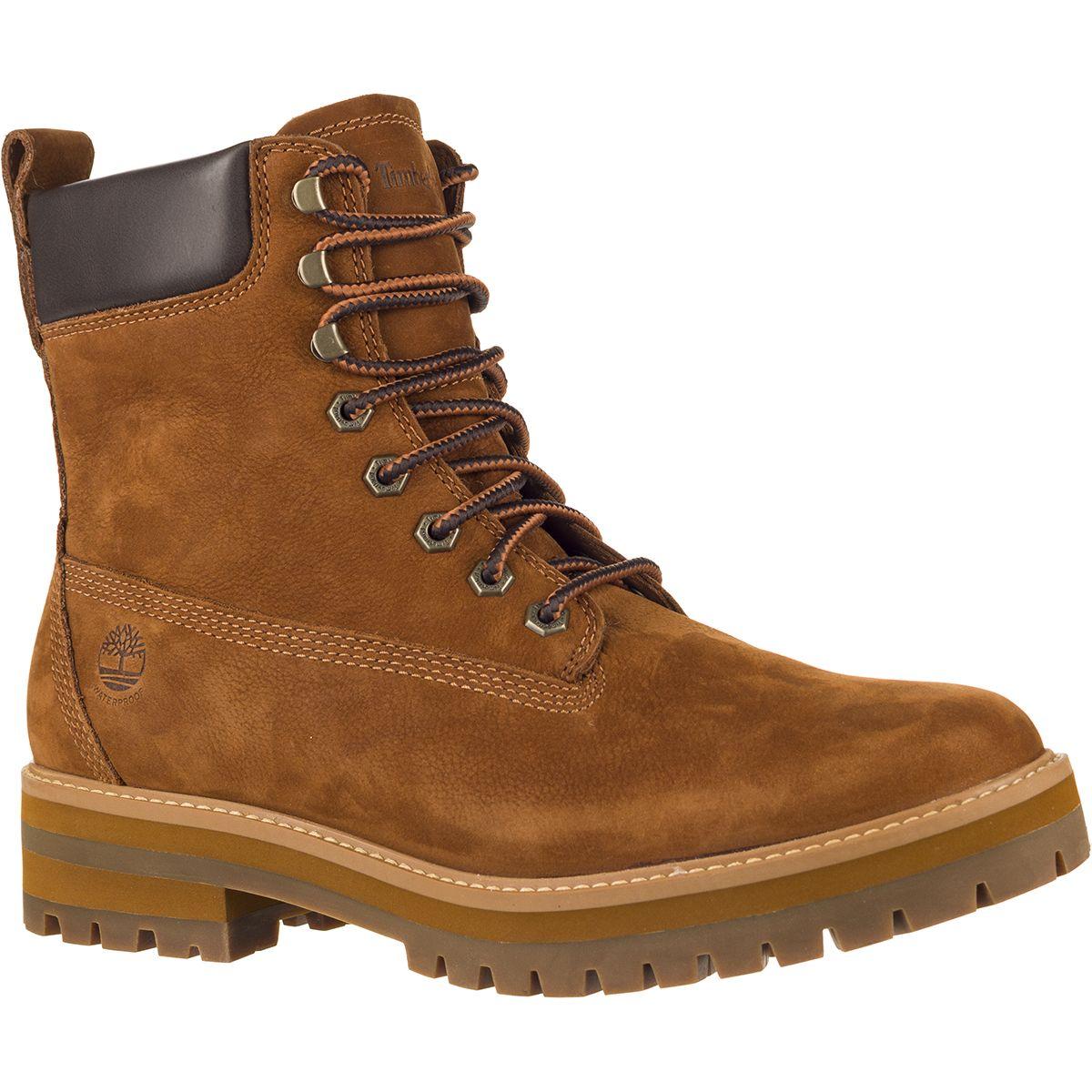 timberland rust boots mens