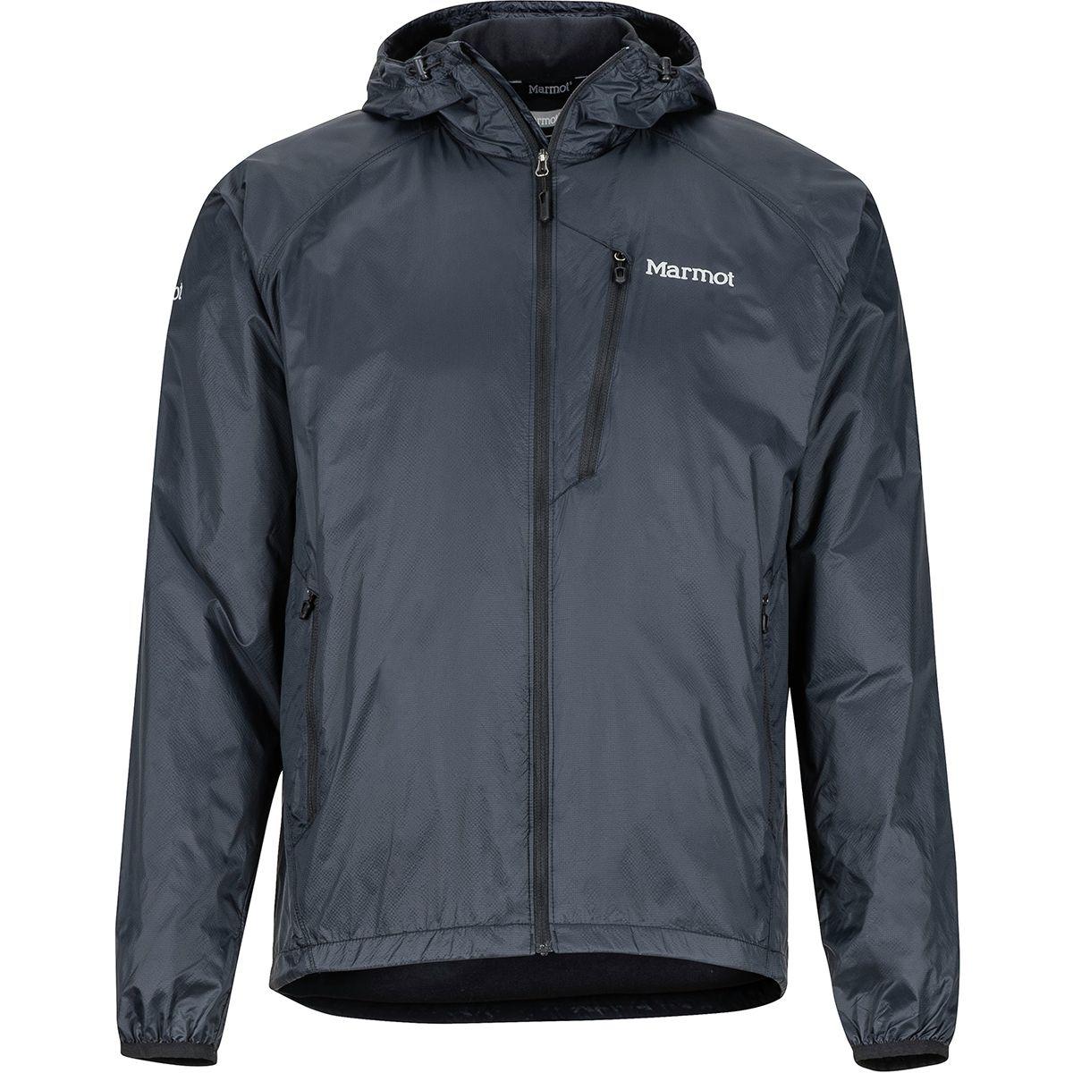 Marmot Synthetic Ether Driclime Hooded Jacket in Black for Men - Lyst