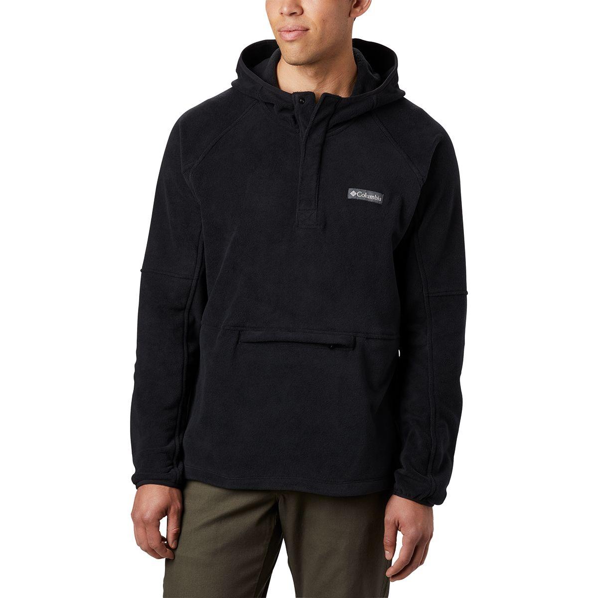 columbia snap fleece