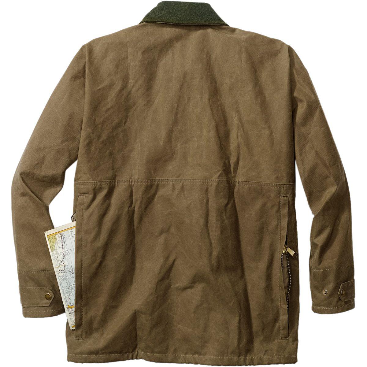 Filson Tin Cloth Field Jacket in Brown for Men - Lyst