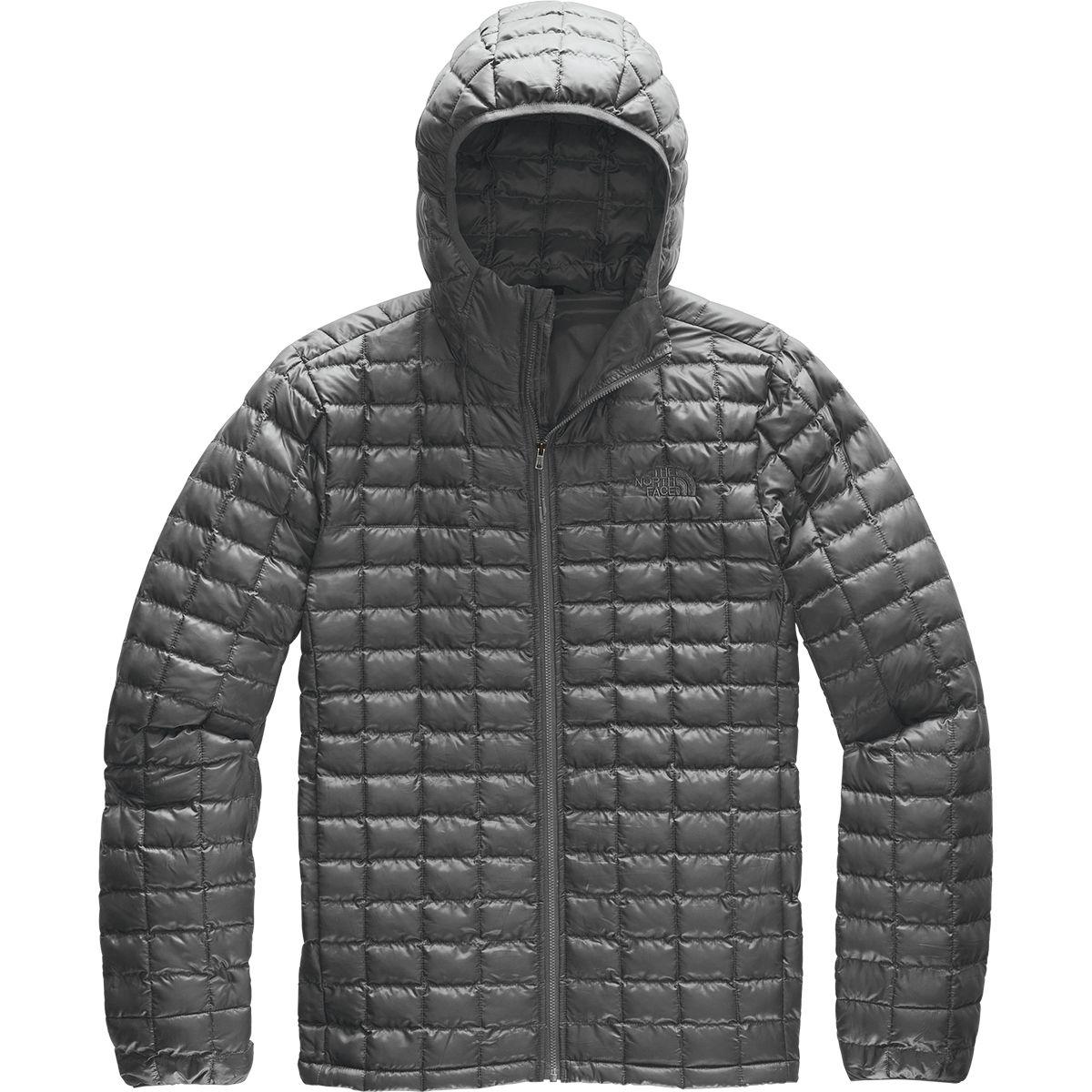 The North Face Synthetic Thermoball Eco Hooded Jacket in Gray for Men ...