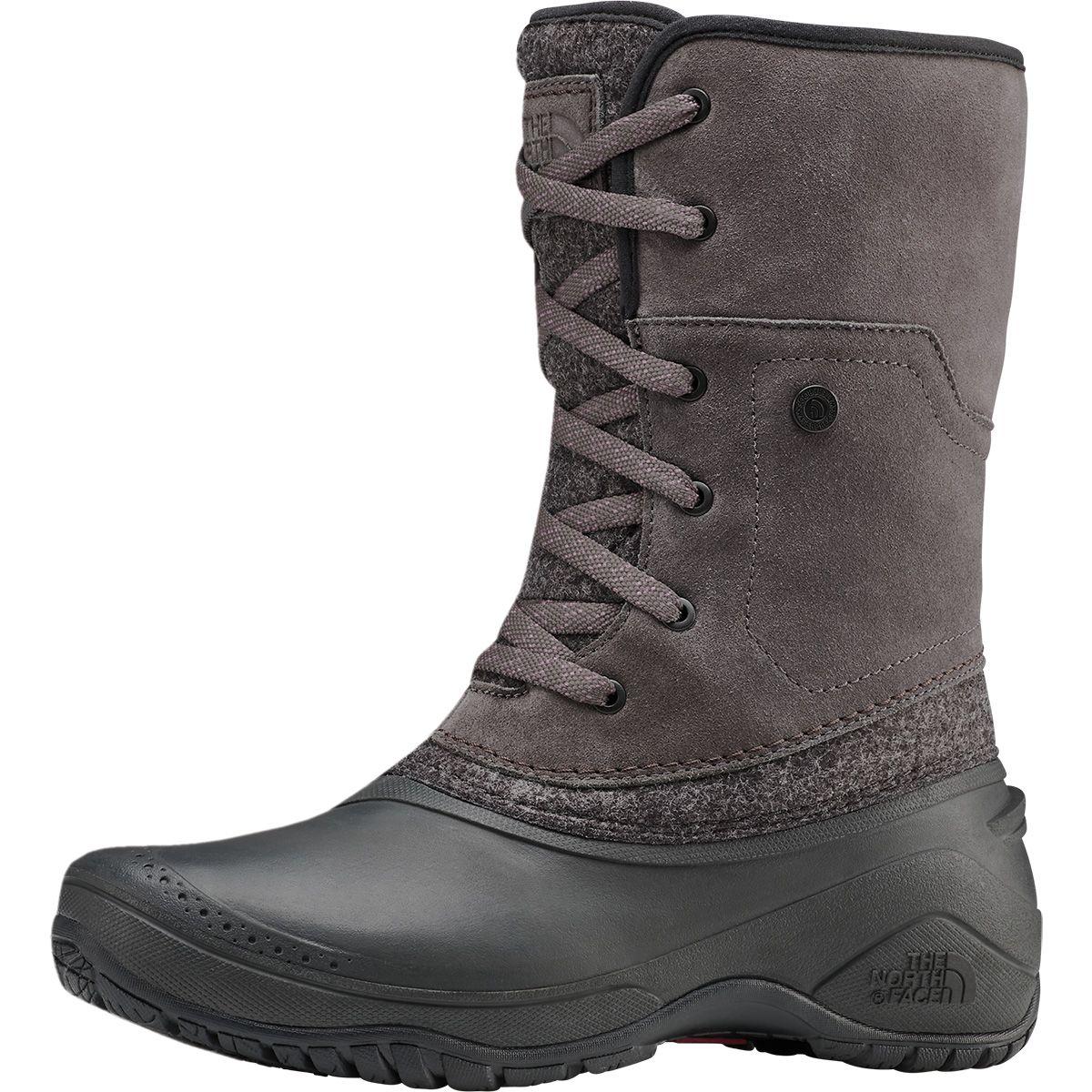 the north face women's shellista roll down winter boots