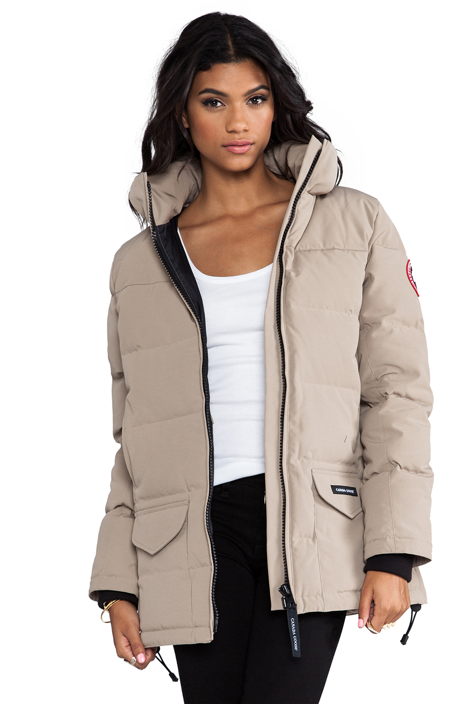 Canada Goose Solaris Parka Brown Canada Goose Solaris Parka Brown