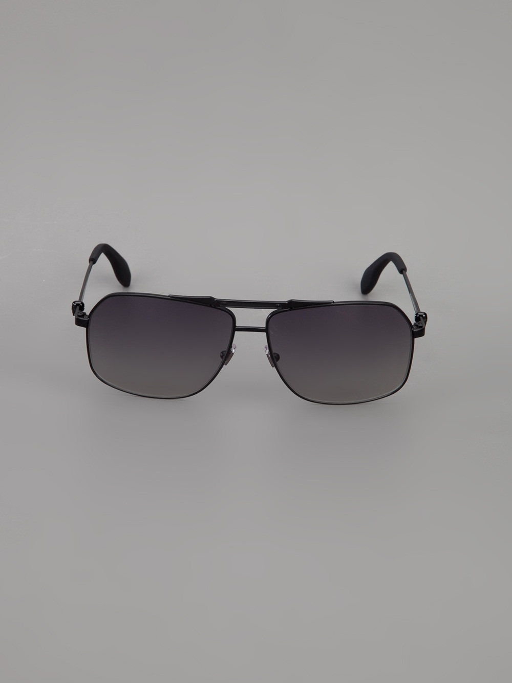 Lyst Alexander Mcqueen Skull Detail Sunglasses In Black For Men