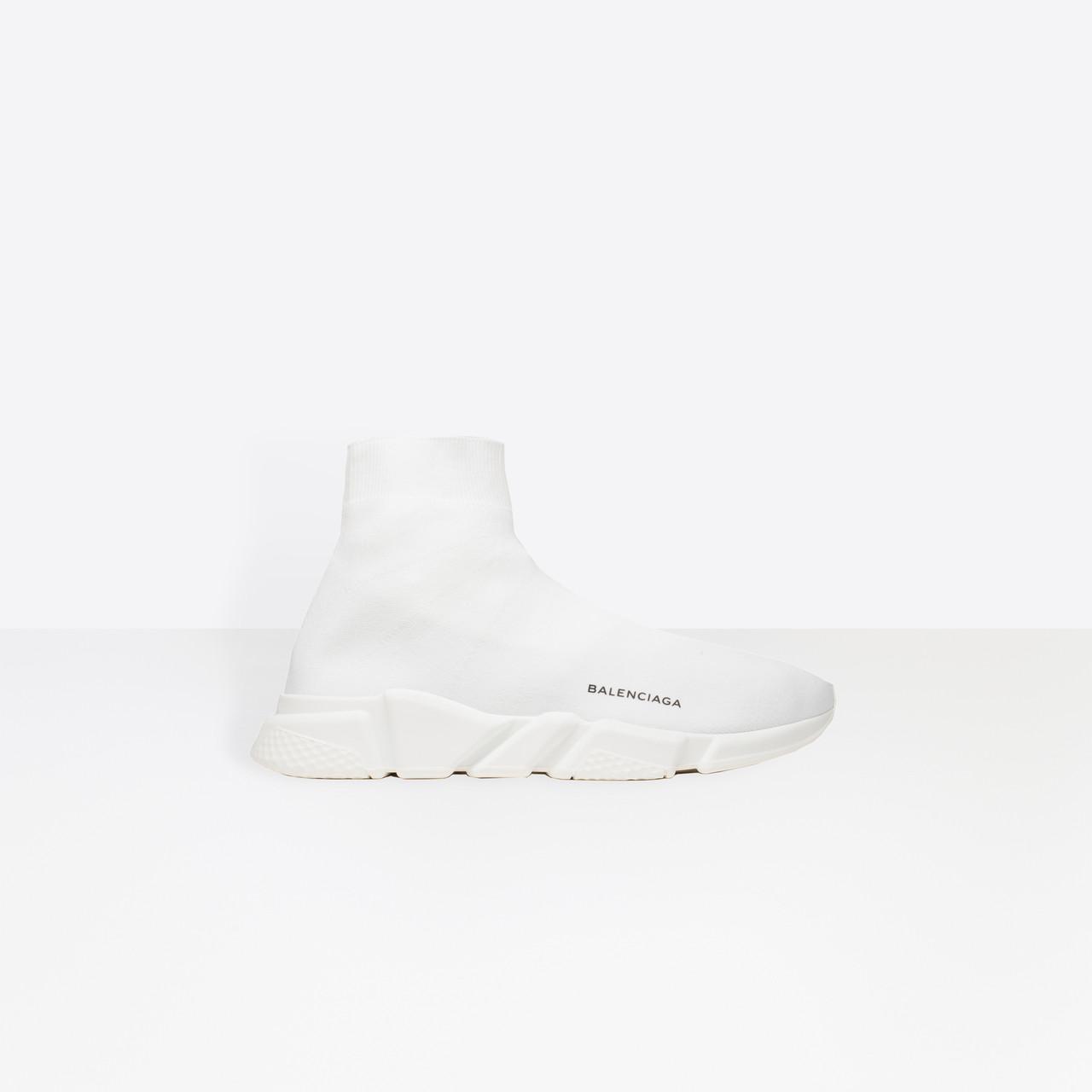 white sock balenciaga