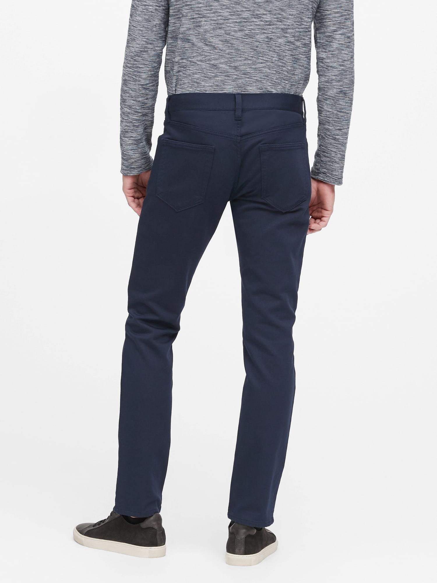 banana republic skinny traveler pants