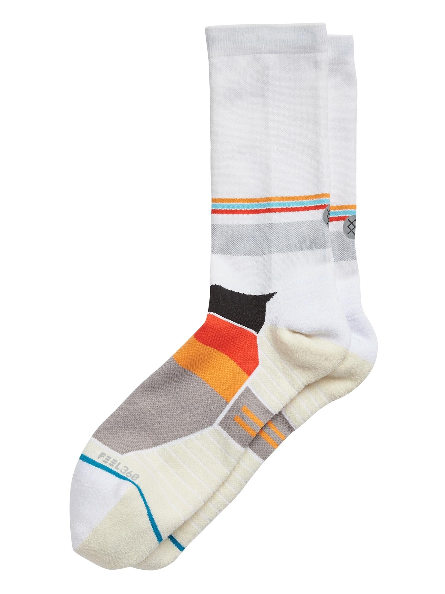 Banana Republic Exchange Crew Sock in White for Men Lyst