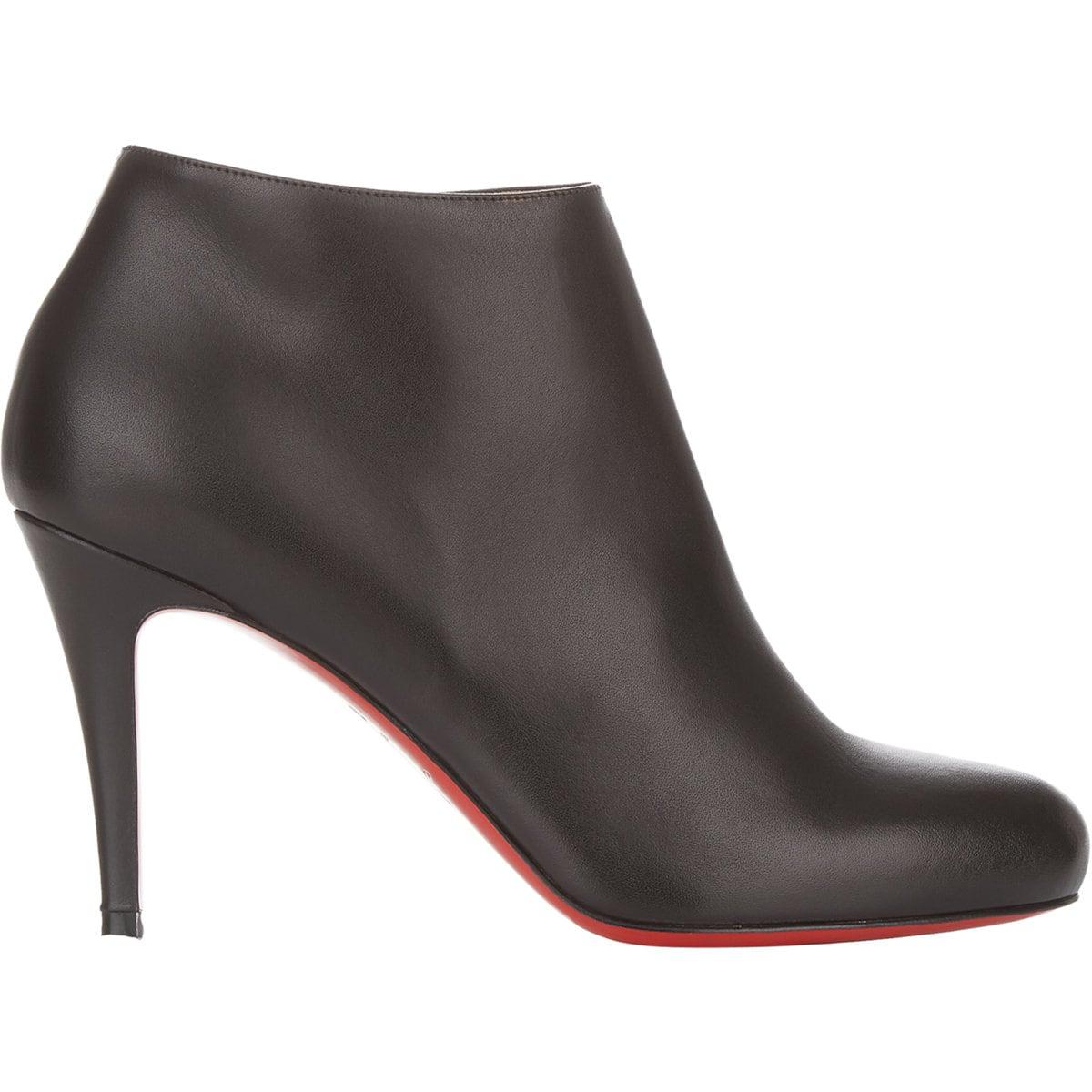 christian louboutin belle leather booties