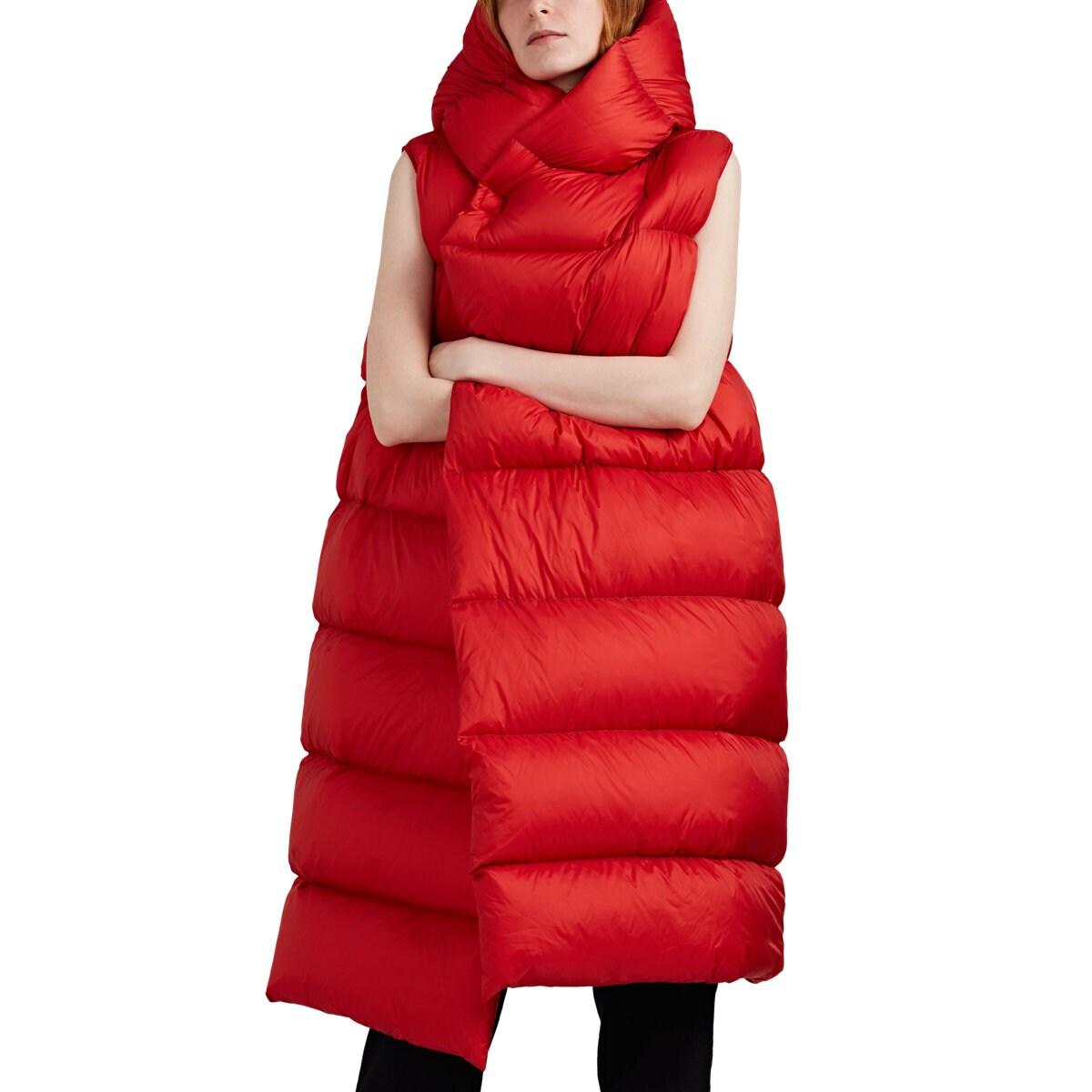 rick owens red puffer