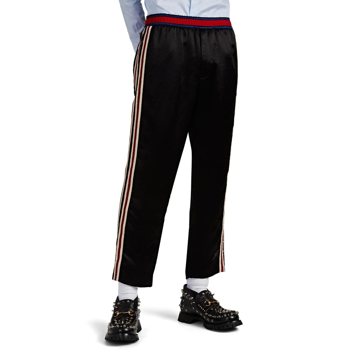 gucci green track pants