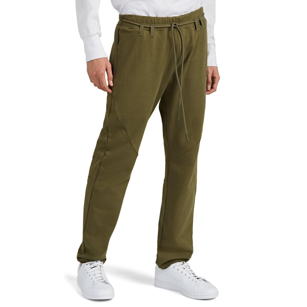 adidas Cotton French Terry Sweatpants in Olive (Green) for Men - Lyst