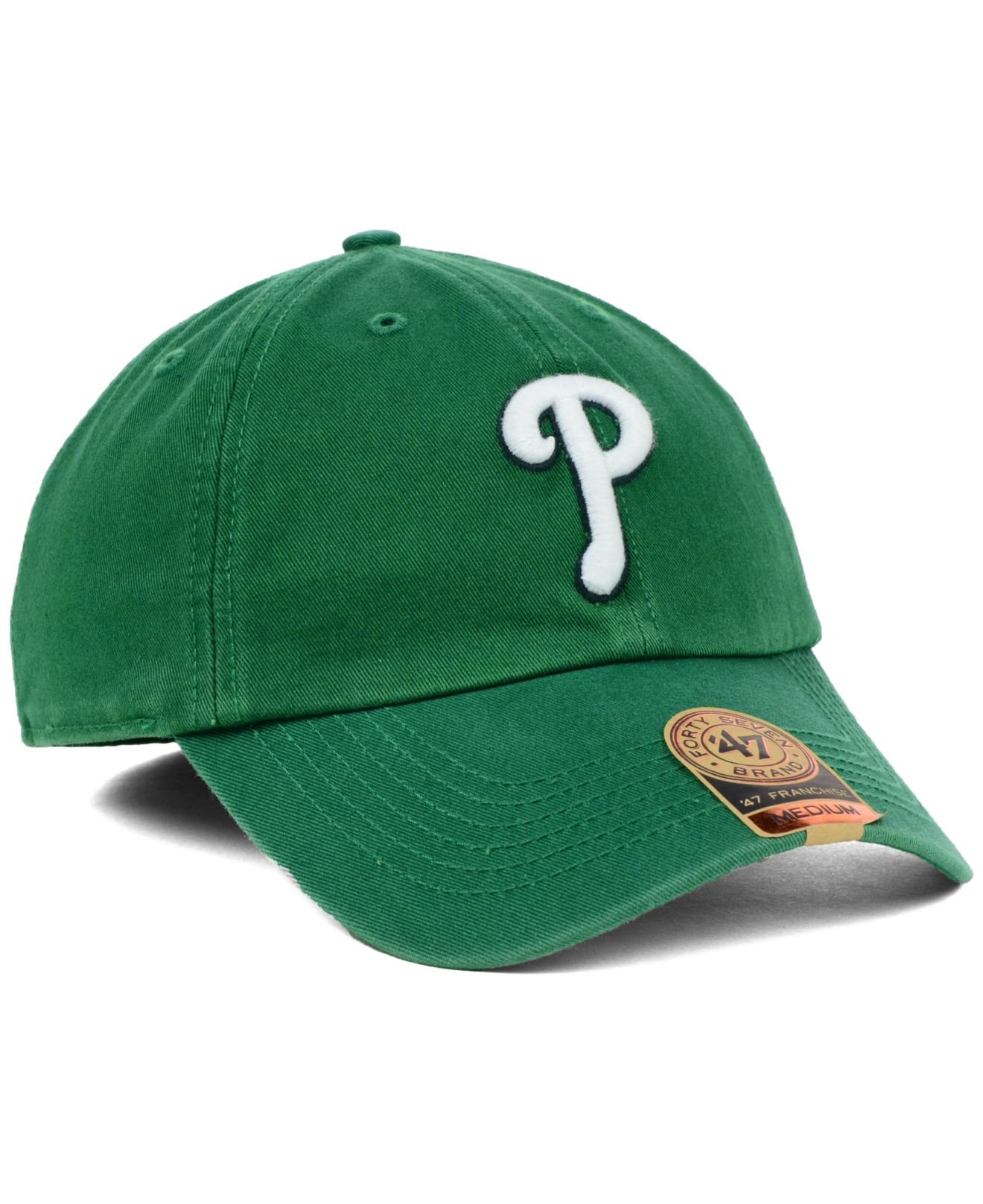 47 brand Philadelphia Phillies Mlb Kelly 47 Franchise Cap in Green for ...