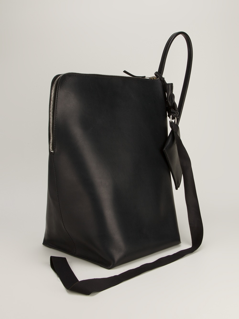 Lyst - Rick Owens Single Strap Backpack in Black