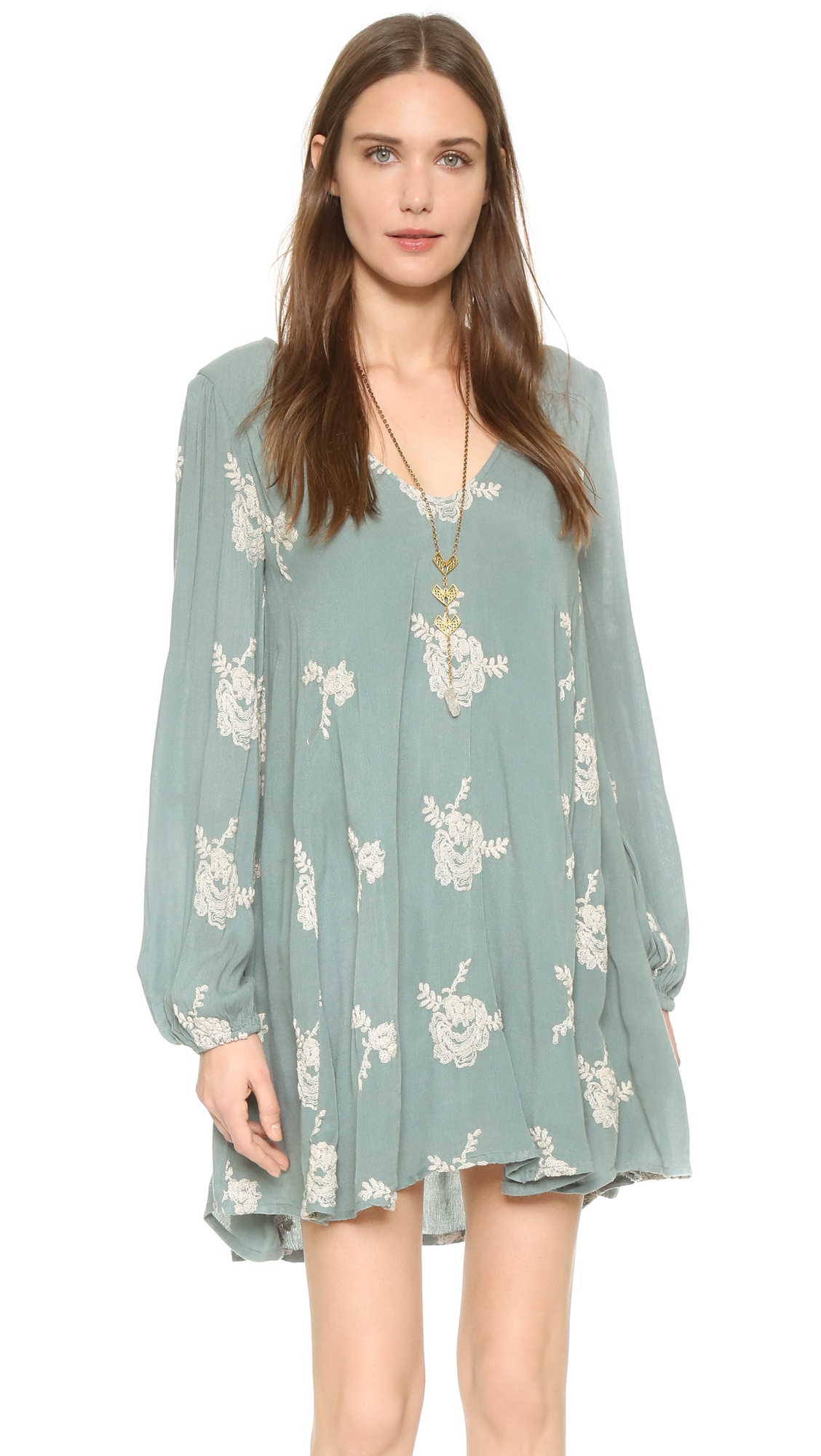 free people my girl embroidered to