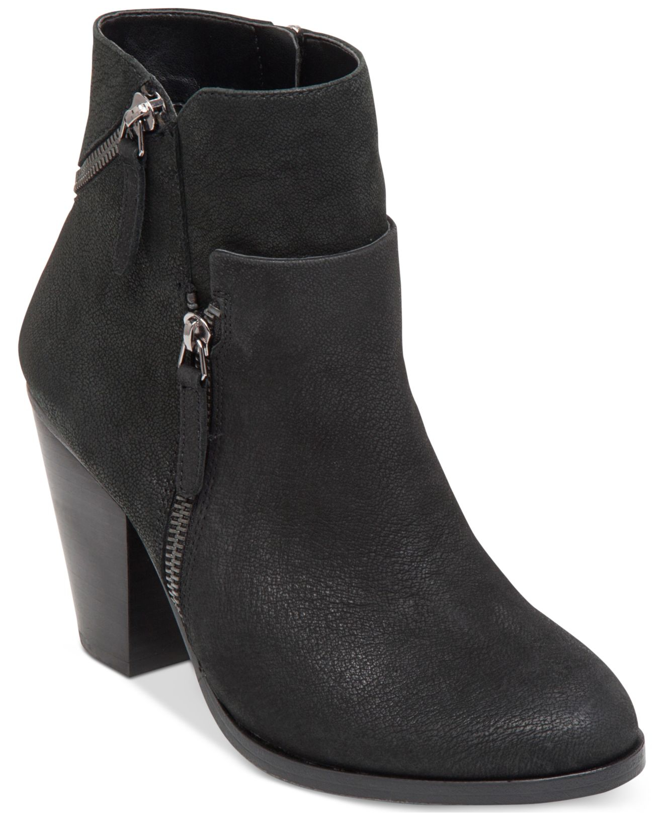 Vince Camuto Hinnegan Booties in Black (Black 01) | Lyst